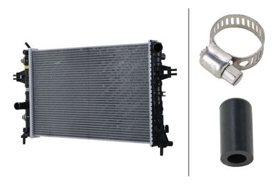 Radiator, engine cooling HELLA 8MK 366 302-501