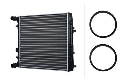 Radiator, engine cooling HELLA 8MK 366 302-651