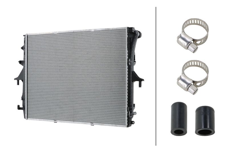 HELLA 8MK 366 302-741 Radiator, engine cooling