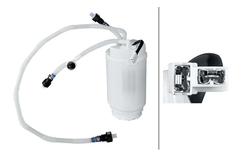 HELLA 8TF 358 306-351 Swirl Pot, fuel pump