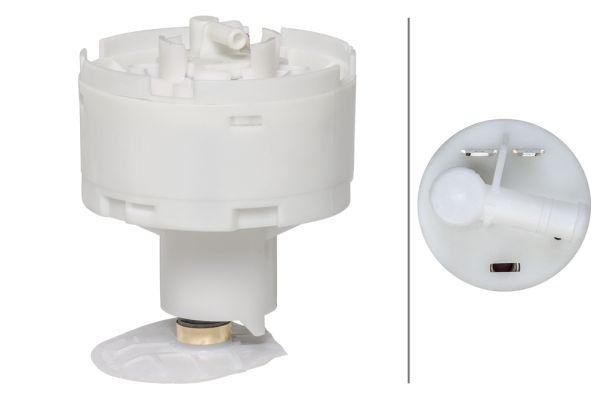 HELLA 8TF 358 106-281 Swirl Pot, fuel pump