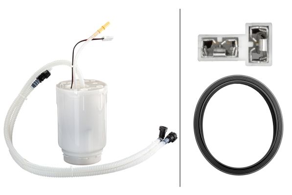 HELLA 8TF 358 106-421 Swirl Pot, fuel pump