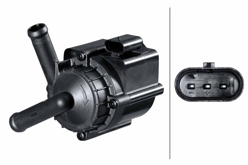 HELLA 8TW 358 413-191 Auxiliary Water Pump (cooling water circuit)