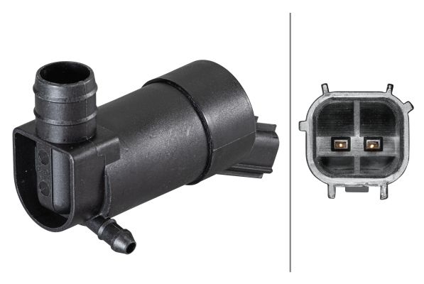 HELLA 8TW 006 848-171 Washer Fluid Pump, window cleaning