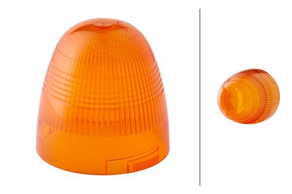 HELLA 9EL 859 020-001 Lens, rotating beacon