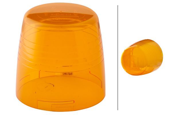 HELLA 9EL 863 100-001 Lens, rotating beacon