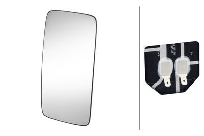 Mirror Glass, exterior mirror HELLA 9MX 563 716-032