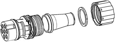 Cable Connector Kit HELLA 9XX 340 880-001