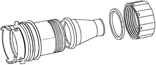 HELLA 9XX 340 884-001 Cable Connector Kit