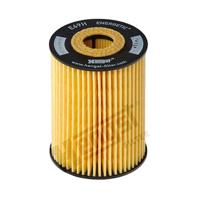 Oil Filter HENGST FILTER E69H D81