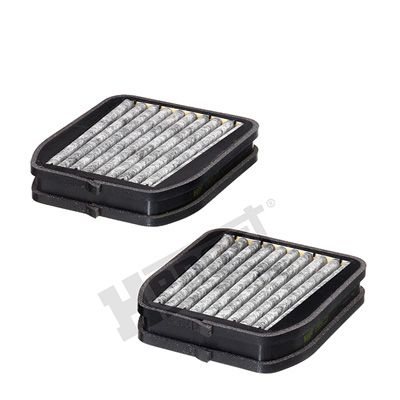 Filter, cabin air HENGST FILTER E989LC01-2