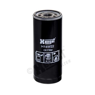 Oil Filter HENGST FILTER H14W22