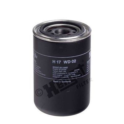 Oil Filter HENGST FILTER H17WD02
