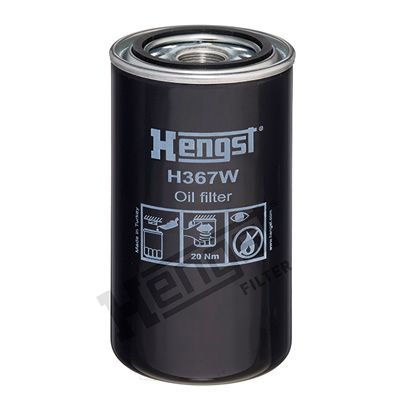 Oil Filter HENGST FILTER H367W