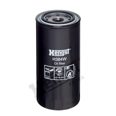 Oil Filter HENGST FILTER H384W