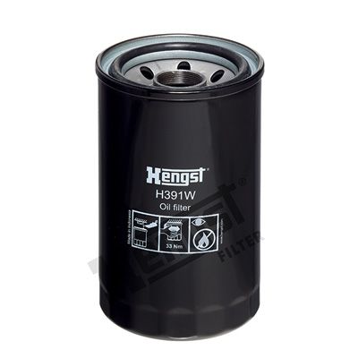 Oil Filter HENGST FILTER H391W