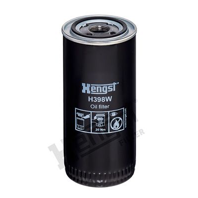 Oil Filter HENGST FILTER H398W