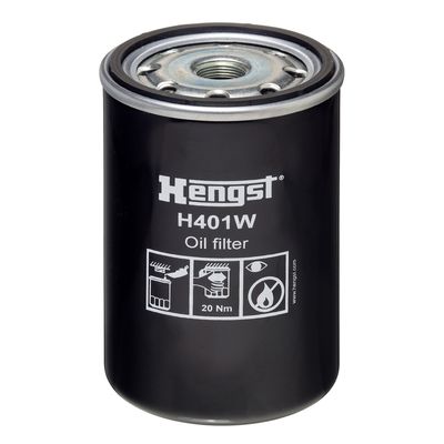 Oil Filter HENGST FILTER H401W