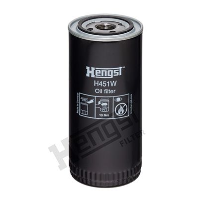 Oil Filter HENGST FILTER H451W