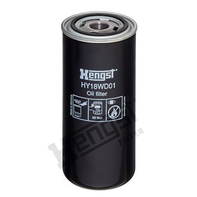 Oil Filter HENGST FILTER HY18WD01
