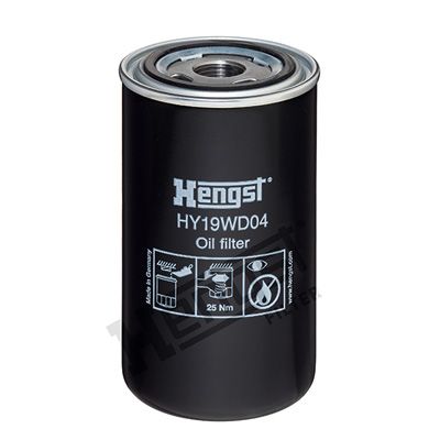 Filter, operating hydraulics HENGST FILTER HY19WD04