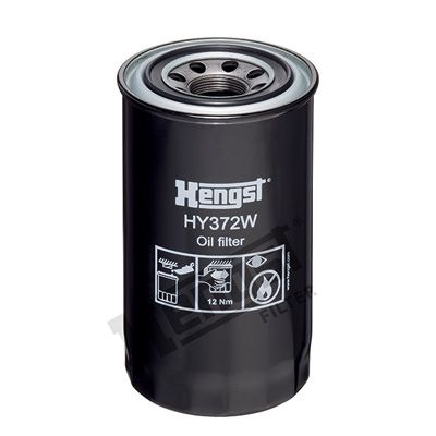 Filter, operating hydraulics HENGST FILTER HY372W