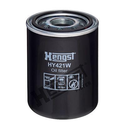 Filter, operating hydraulics HENGST FILTER HY421W