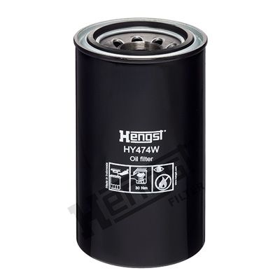Filter, operating hydraulics HENGST FILTER HY474W