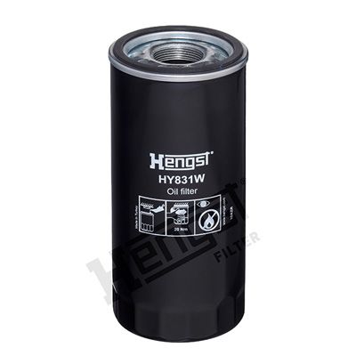 Filter, operating hydraulics HENGST FILTER HY831W