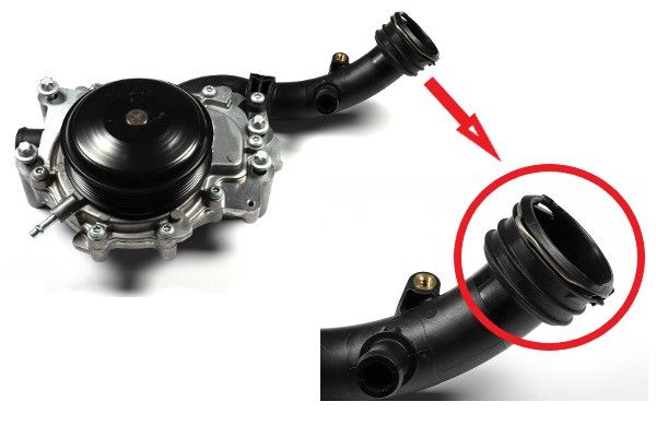 HEPU P1613A-TH-3 Water Pump, engine cooling