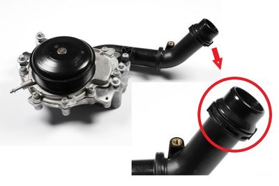 Water Pump, engine cooling HEPU P1613A-TH-4