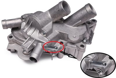 Water Pump, engine cooling HEPU P687AL