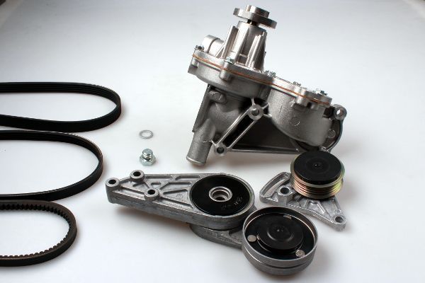 HEPU PK05192 Water Pump + V-Ribbed Belt Kit