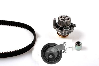 Water Pump & Timing Belt Kit HEPU PK05727