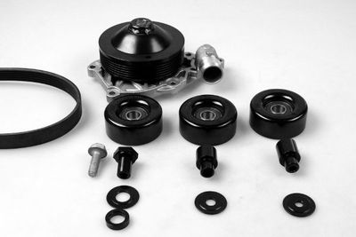 Water Pump + V-Ribbed Belt Kit HEPU PK05960