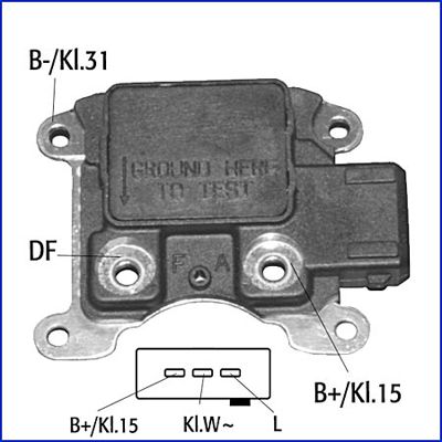 HITACHI 130040 Alternator Regulator