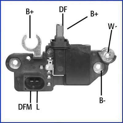 Alternator Regulator ASTEMO-HITACHI 130577