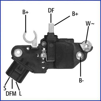 HITACHI 130593 Alternator Regulator
