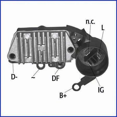 HITACHI 132976 Alternator Regulator