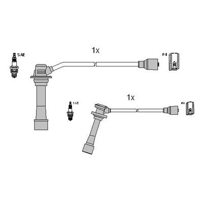 Ignition Cable Kit HITACHI 134123
