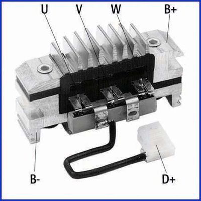 HITACHI 139581 Rectifier, alternator
