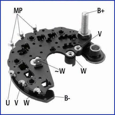 Rectifier, alternator ASTEMO-HITACHI 139722