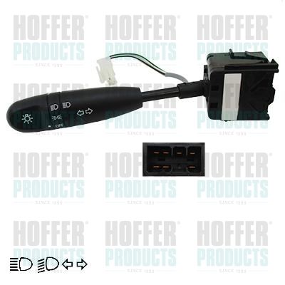 Steering Column Switch HOFFER 21031047