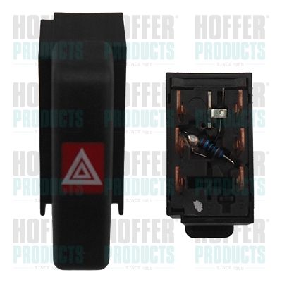 HOFFER 2103600 Hazard Warning Light Switch