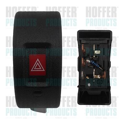 Hazard Warning Light Switch HOFFER 2103602