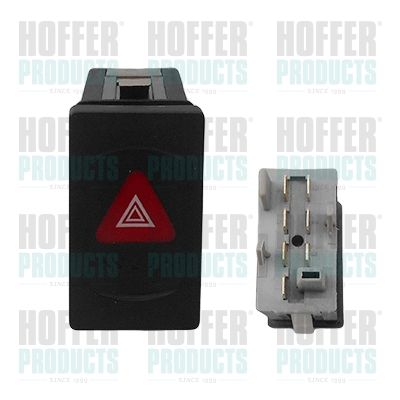 Hazard Warning Light Switch HOFFER 2103612