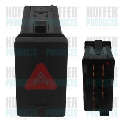 Hazard Warning Light Switch HOFFER 2103613