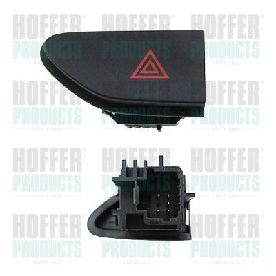 Hazard Warning Light Switch HOFFER 2103646