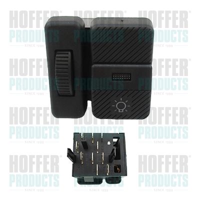 Switch, headlight HOFFER 2103814