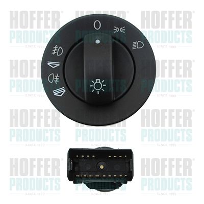 HOFFER 2103823 Switch, headlight